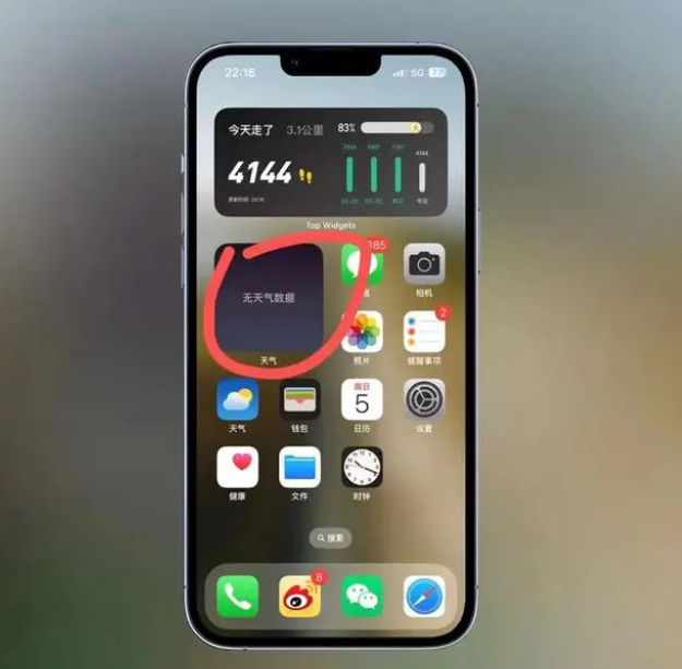 廉江苹果手机维修分享:iOS16主屏幕天气小组件无法正常工作怎么办？ 
