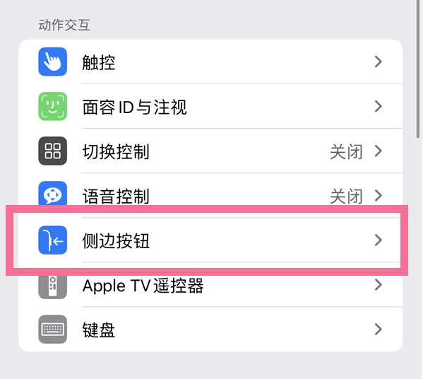 廉江苹果14维修店分享iPhone14 Plus侧键双击下载功能关闭方法 