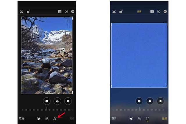 廉江苹果手机维修分享iPhone手机如何使用裁剪功能隐藏照片 